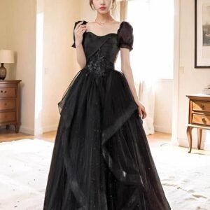 Black Prom Dress for rent