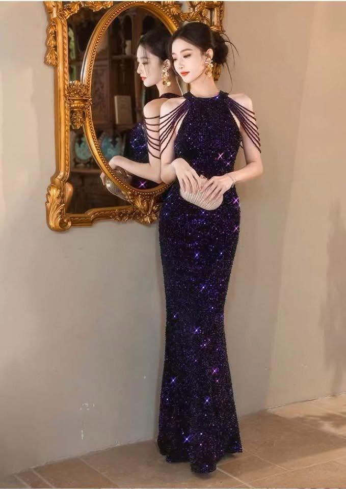 Purple Party/Prom Dress for rent